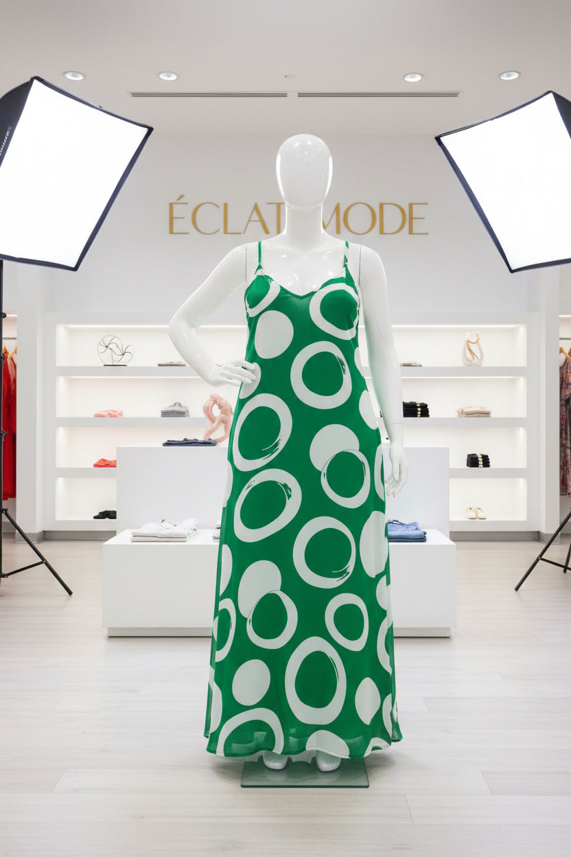 Geometric Designs Fashion Dress
