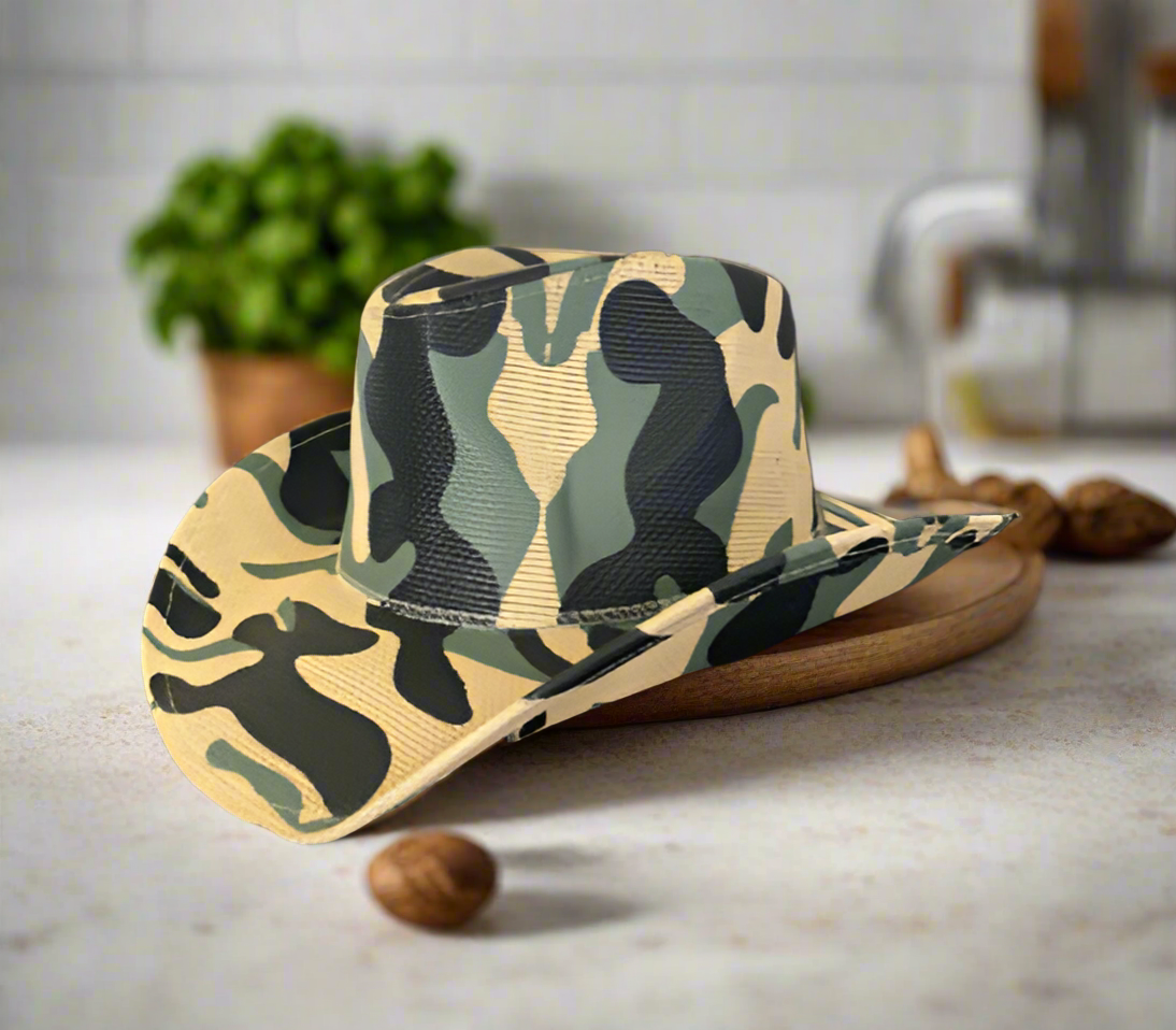 Camo Cowgirl Hat