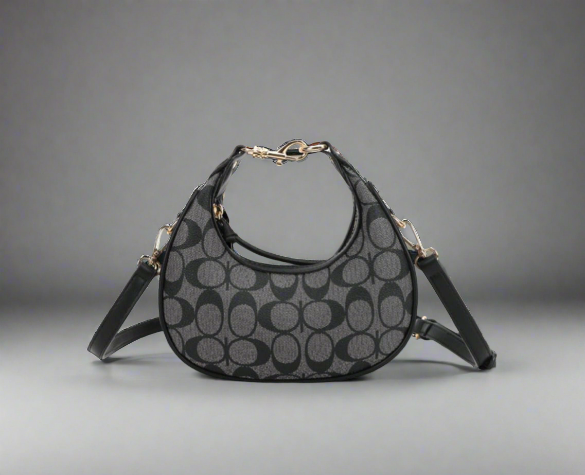 Satchel Crossbody, Black