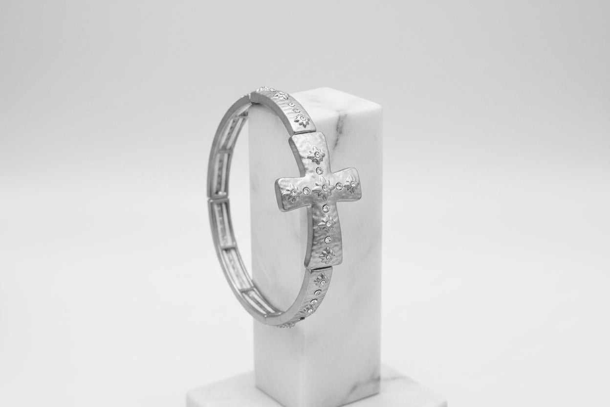 Cross Stretch Bracelet