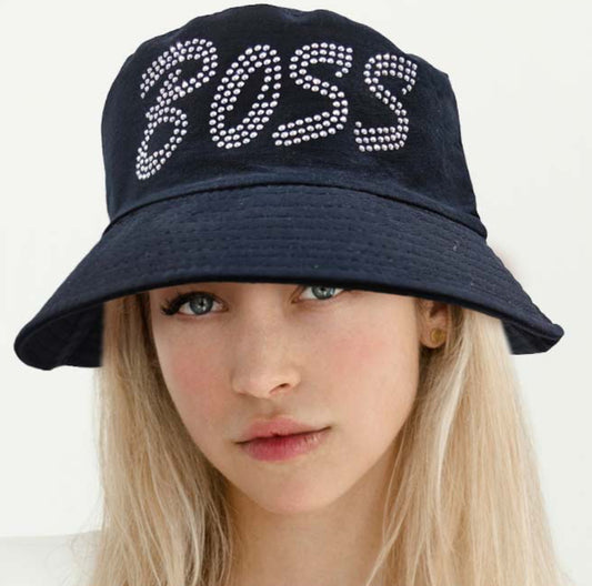 Boss Message Bucket Hat Reversible