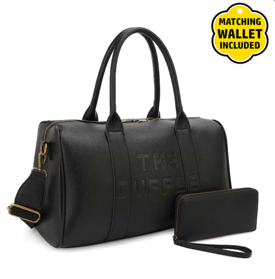 Duffle Bag with Wallet