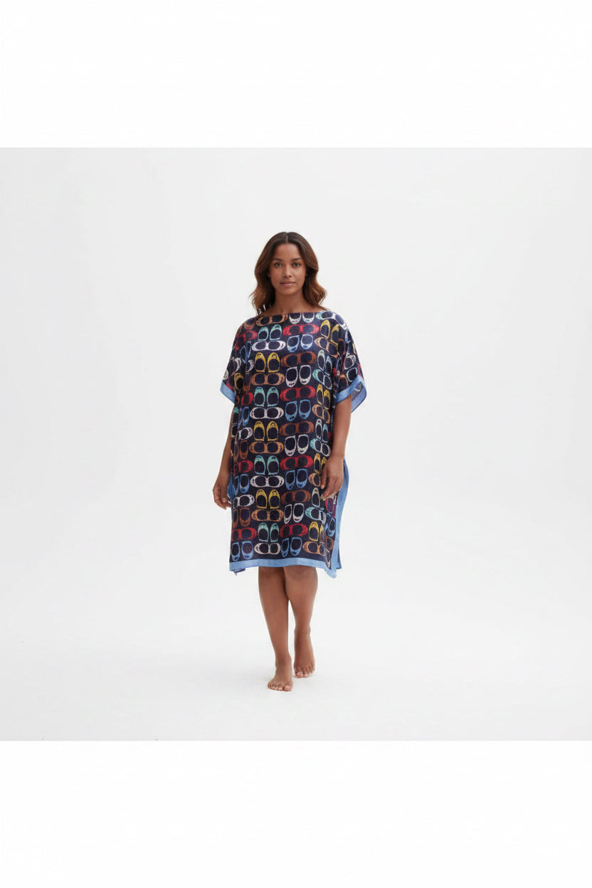 Geometric Print Kaftan