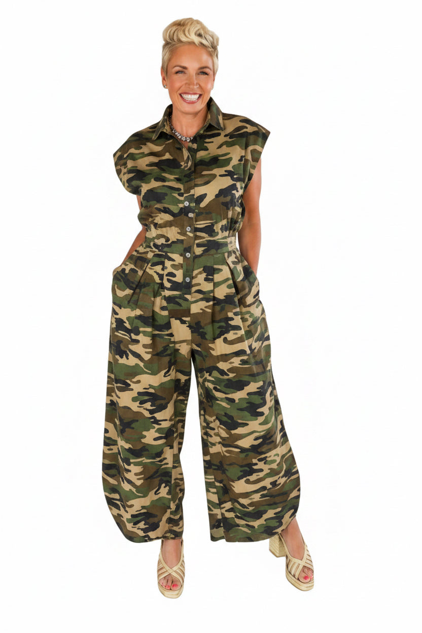 Camouflage Romper
