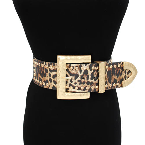 LEOPARD BELT