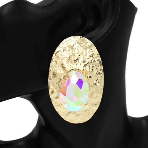 Gold AB Fashion Earrings