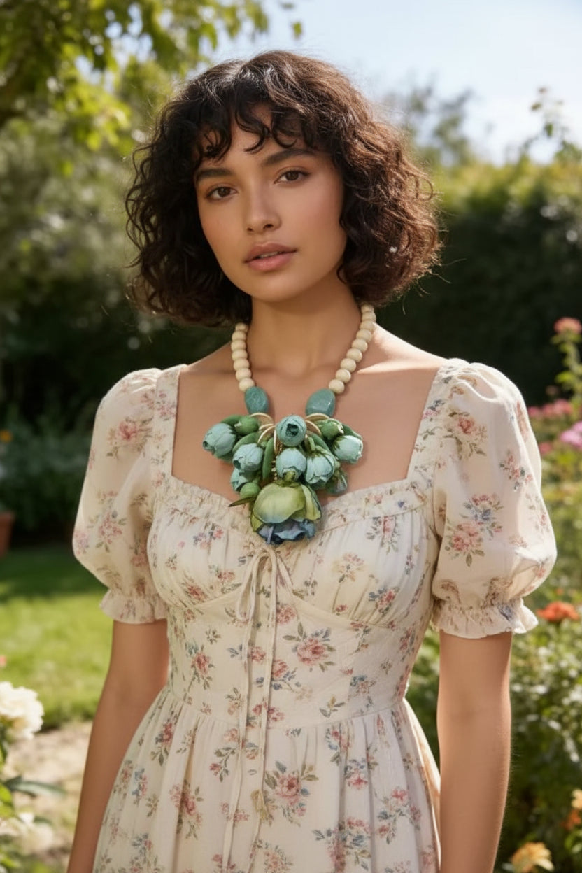 Flower Necklace, MT