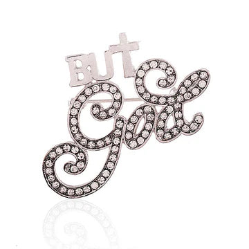 But God Brooch, Silver