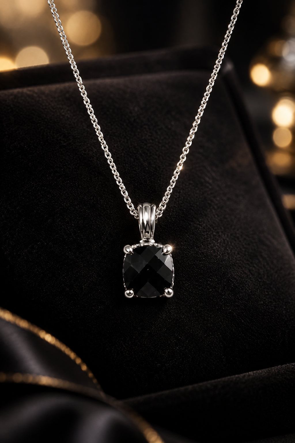 Cubic Zirconia Pendant Necklace