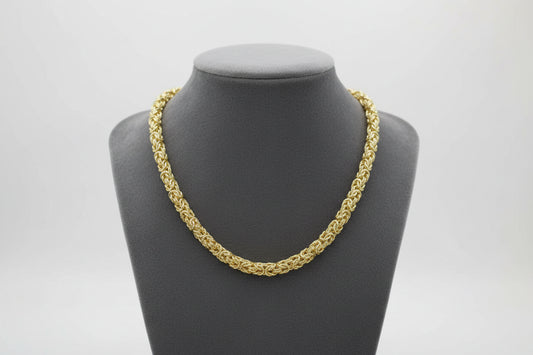 14K Gold Plated Chunky Necklace