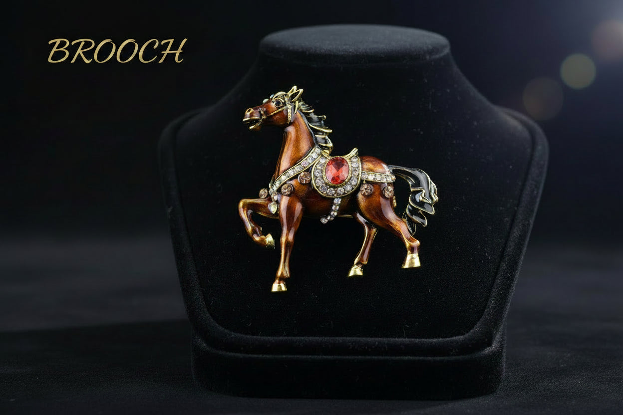 Horse Brooch