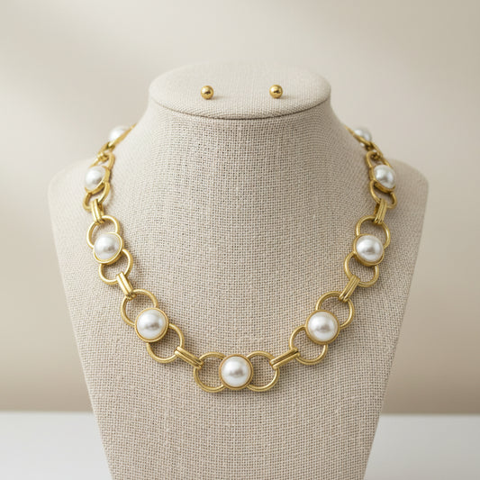 Pearl Link Necklace