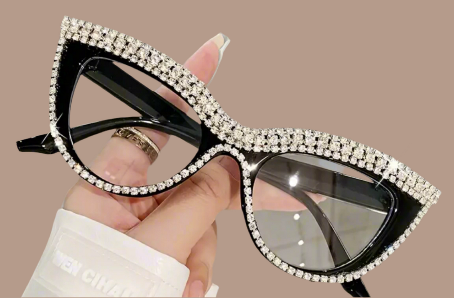 Bling Rhinestone Glasses