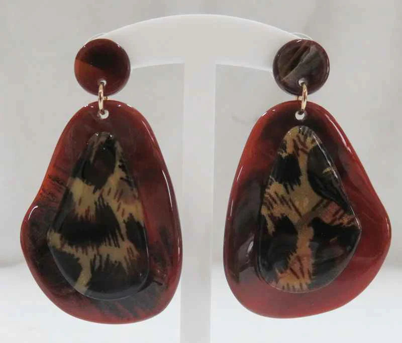 LEOPARD COLOR EARRINGS