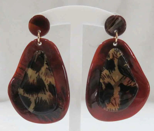 LEOPARD COLOR EARRINGS
