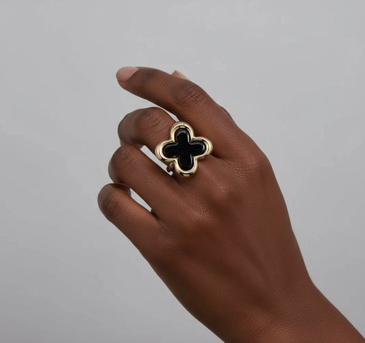 Black Clover Stretch Ring