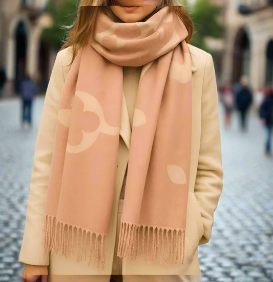 Floral Scarf Pink