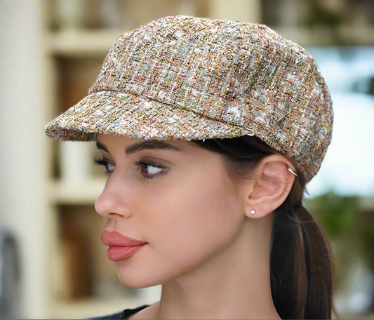 Newsboy Hat, Tan