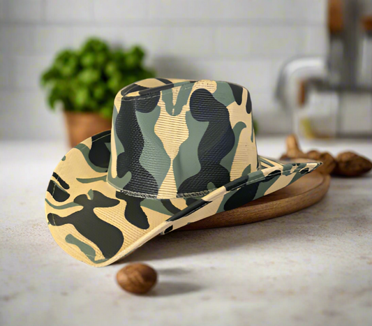 Camo Cowgirl Hat