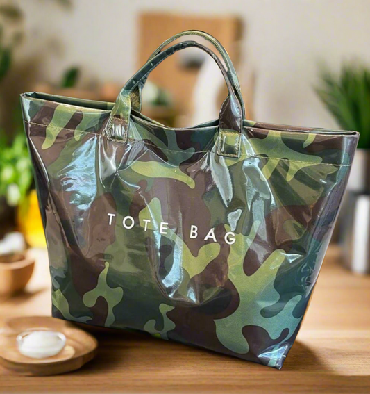 Camo Fashion Tote Bag