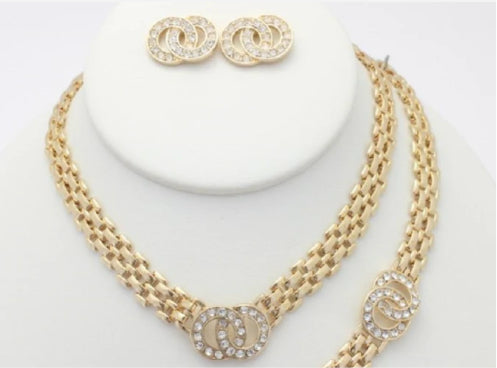 Gold Set with Earrings