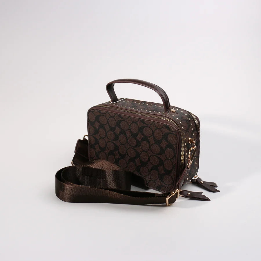 Crossbody Handbag, Light Brown
