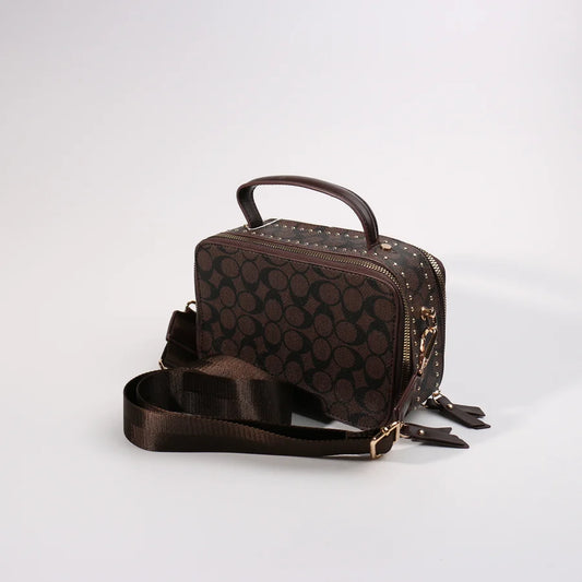 Crossbody Handbag, Light Brown