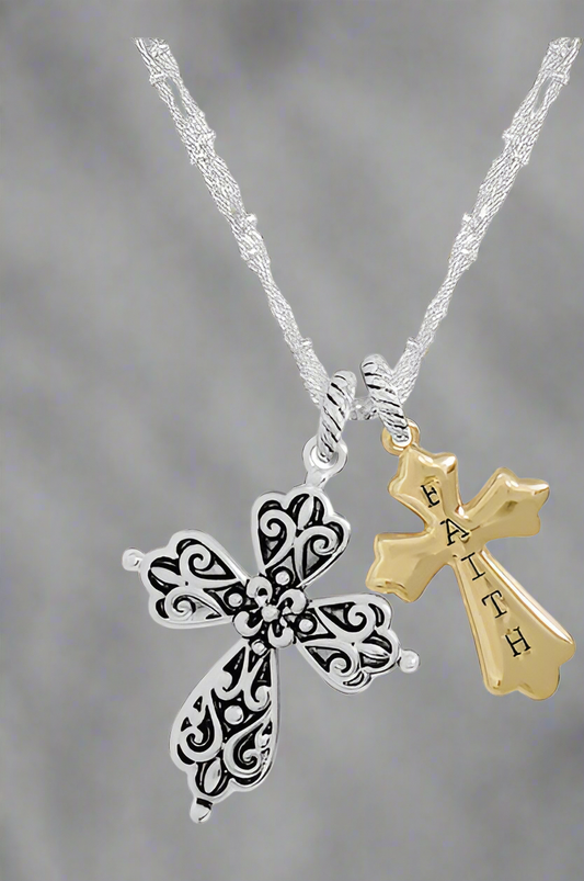 Faith Pendant Necklace