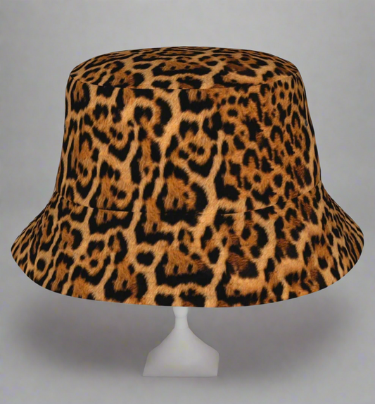 Leopard Design Bucket Hat