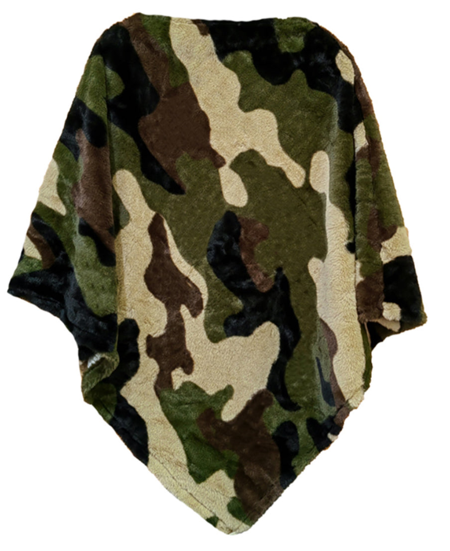 Camouflage Pattern Poncho