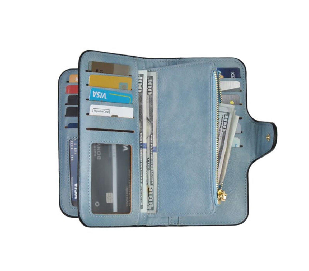 Fashion Wallet Denim