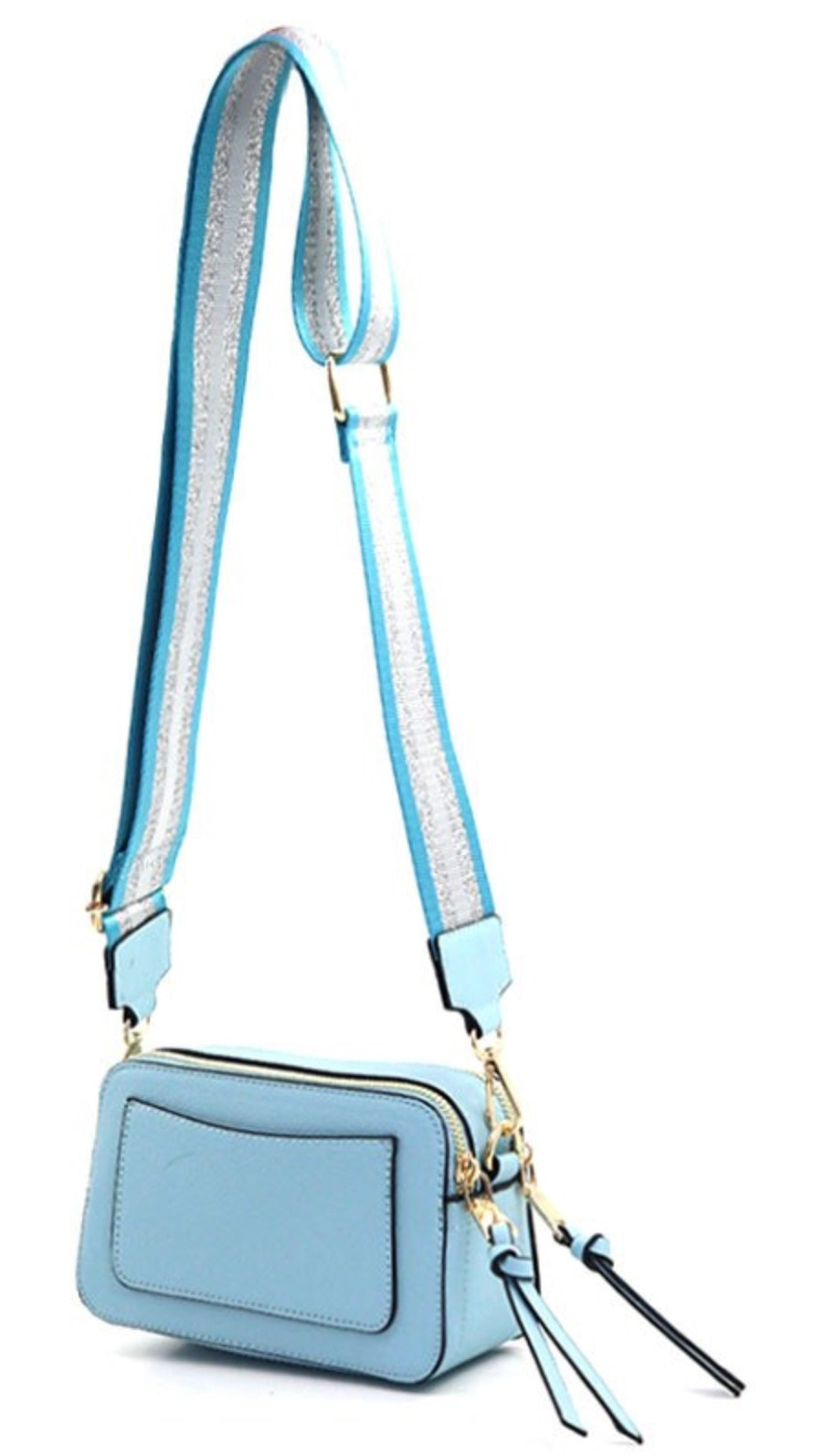 Crossbody Messenger Bag Blue