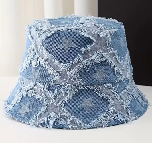 Distressed Bucket Hat