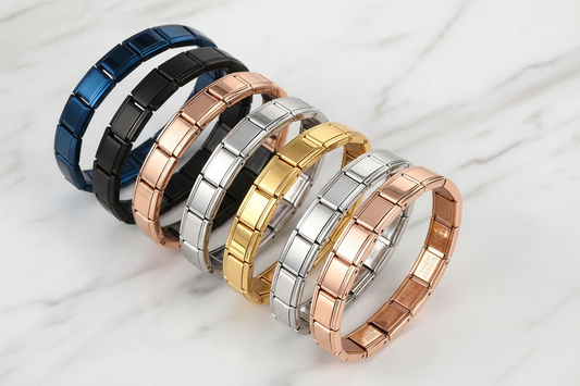 Stainless Steel Charm Bracelet