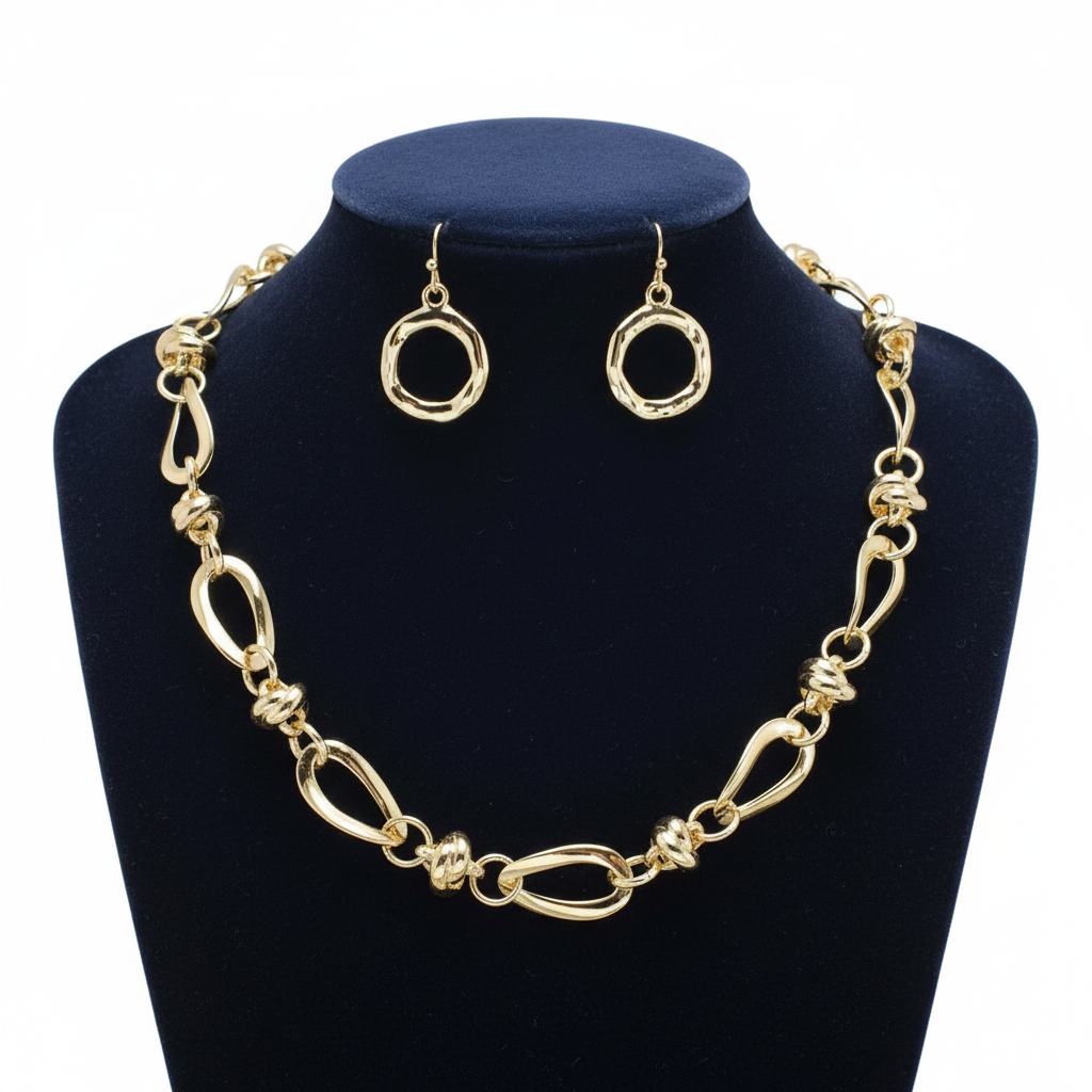 Chain Necklace, Gold