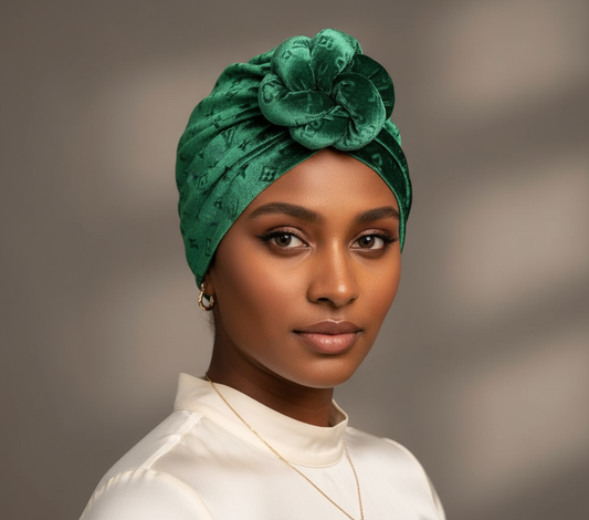 Pattern Turban-Green