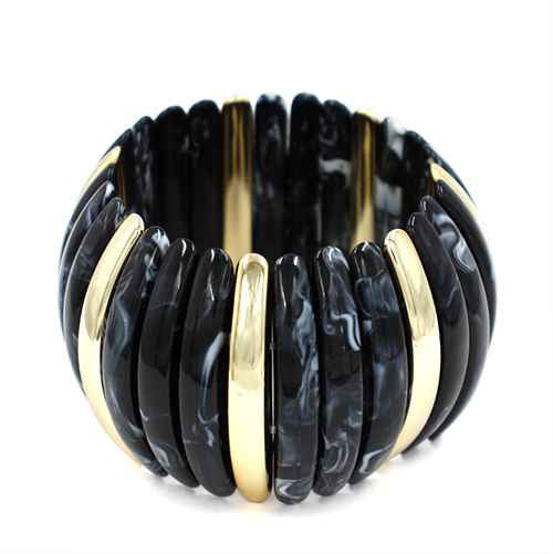 Black Stretch Bracelet