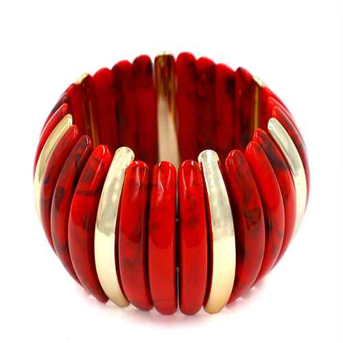 Red Stretch Bracelet