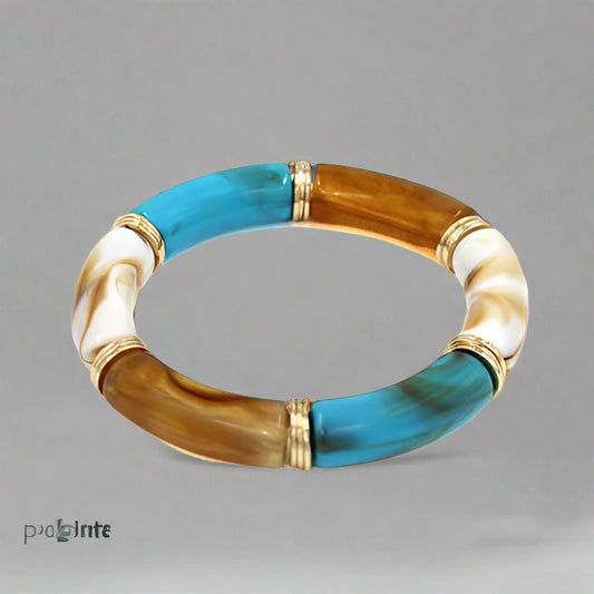 Tri-Color Stretch Bracelet