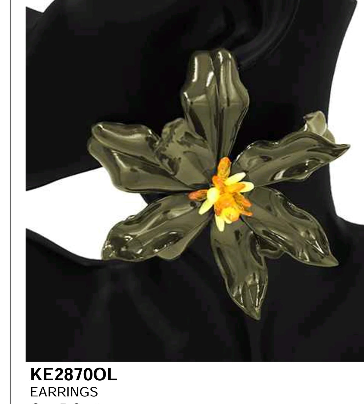 Flower Post Earrings