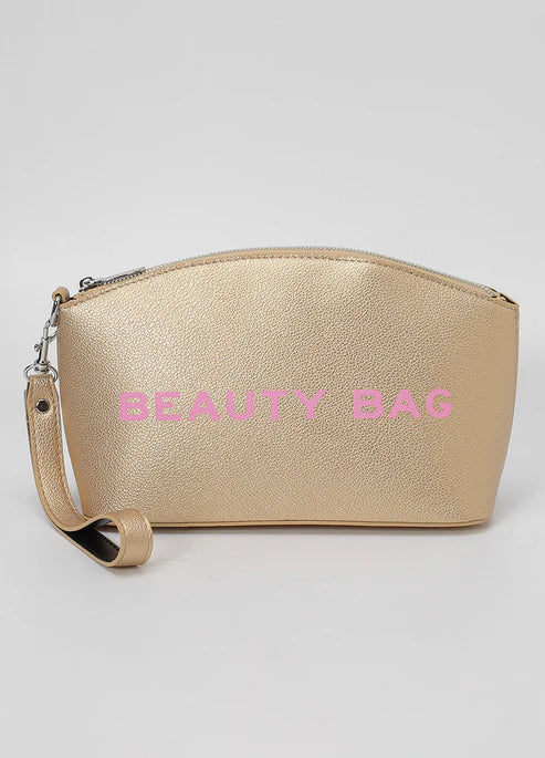 Beauty Bag, Gold