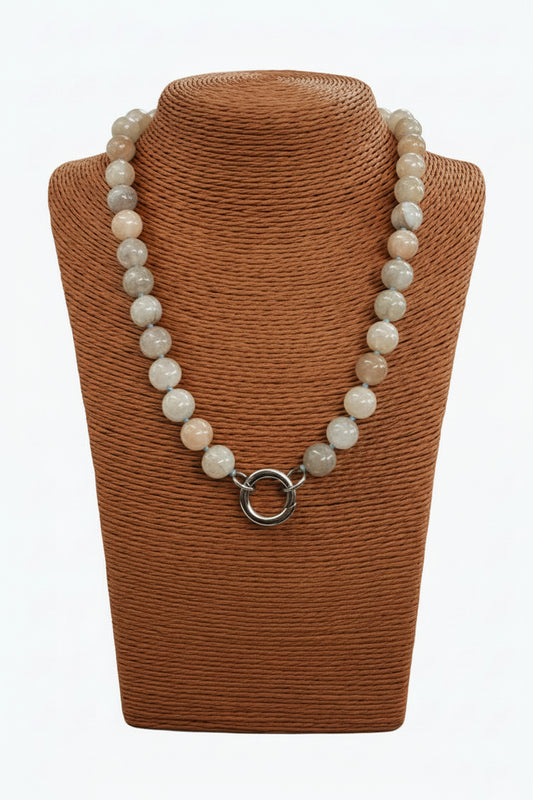AGATE MIX NATURAL STONE NECKLACE