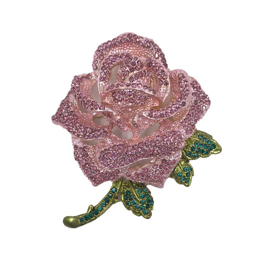 Rose Brooch, Pink