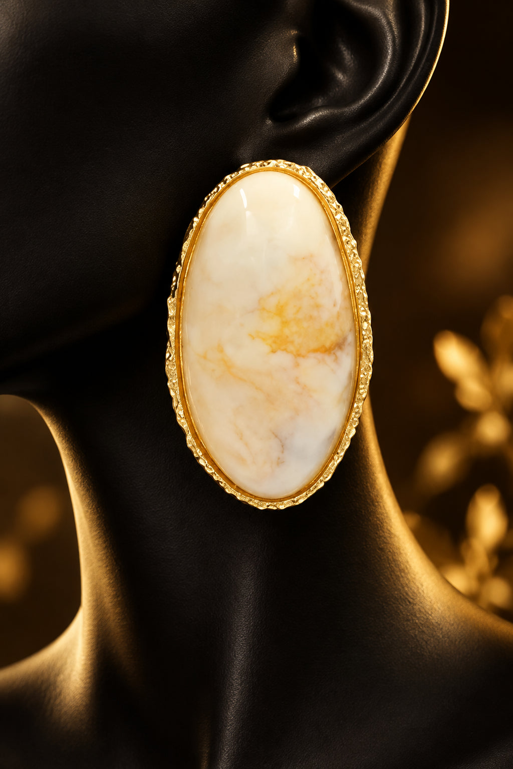 Oval Shape Fashion Earrings