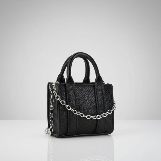 Mini Tote Bag, Black