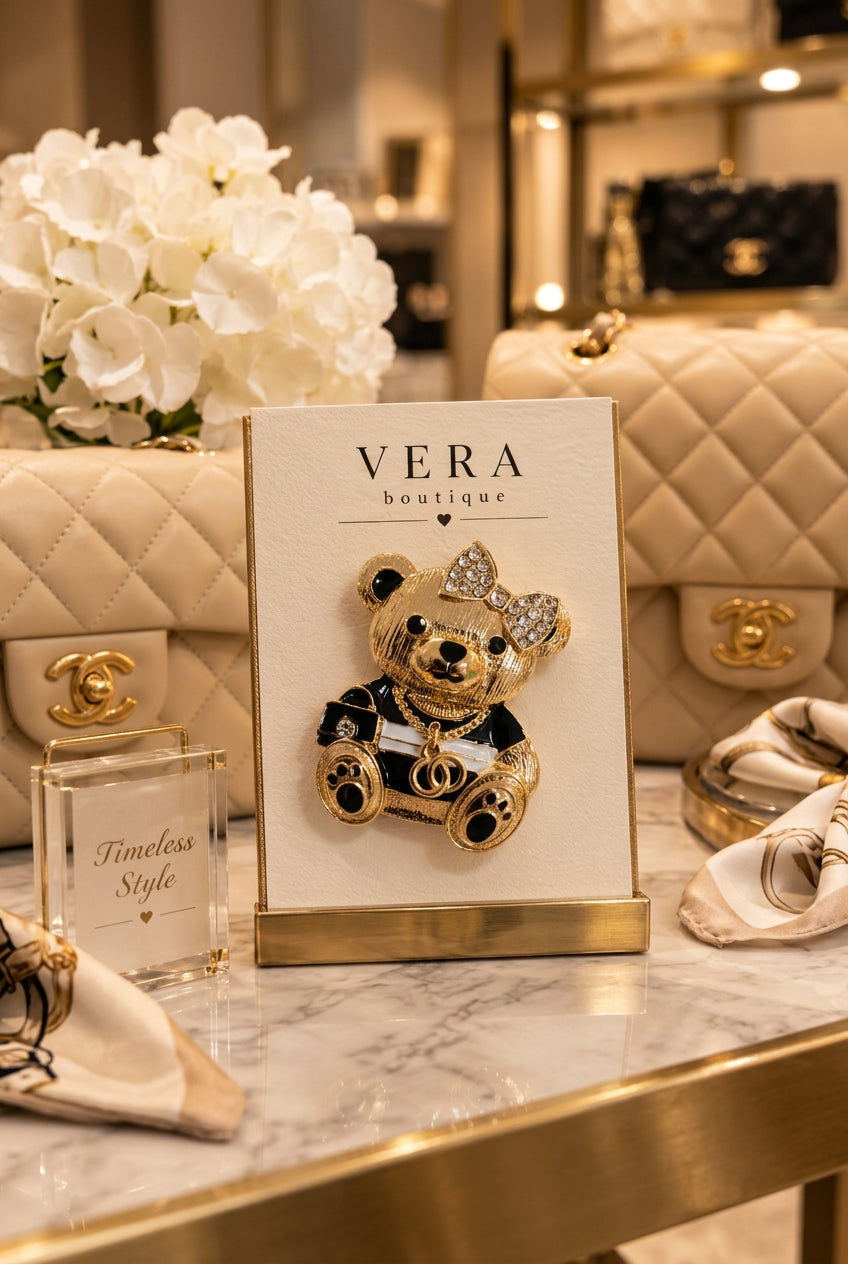 Teddy Brooch